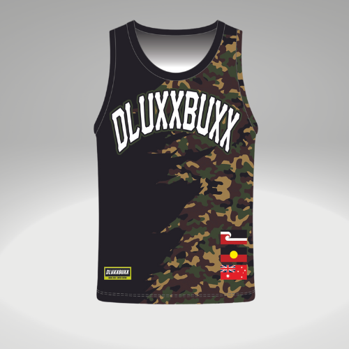 Built for the Big Guns 6XL-7XL Droptail Singlets CLEARANCE
